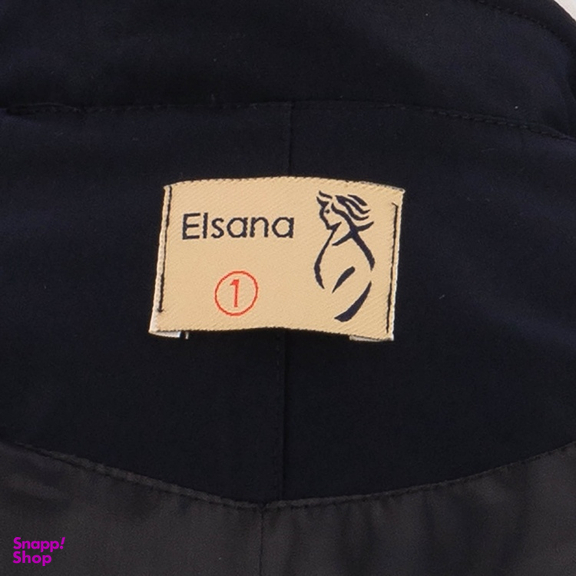 بارانی زنانه السانا مدل ژوبین کد 232428 رنگ مشکی