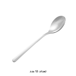 قاشق چای خوری ام جی اس مدل DF005 کد 100000002864 بسته 12 عددی
