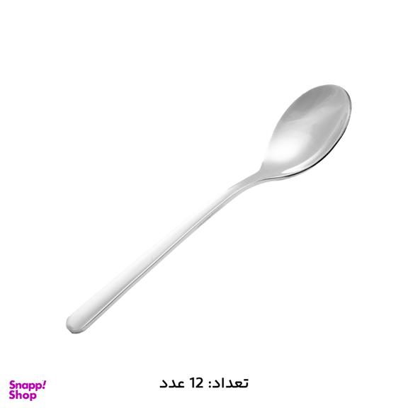 قاشق چای خوری ام جی اس مدل DF005 کد 100000002864 بسته 12 عددی