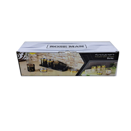 ست جای ادویه 5 پارچه رزمن مدل برکه طرح آرات
