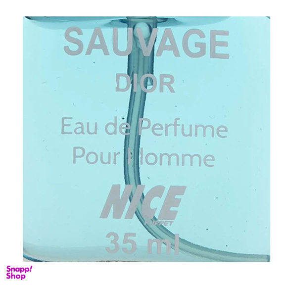عطر جیبی مردانه نایس پاپت مدل Sauvage حجم 35 میلی‌ لیتر