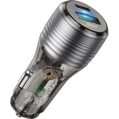 شارژر فندکی 48 وات دو پورت نکسا مدل R230