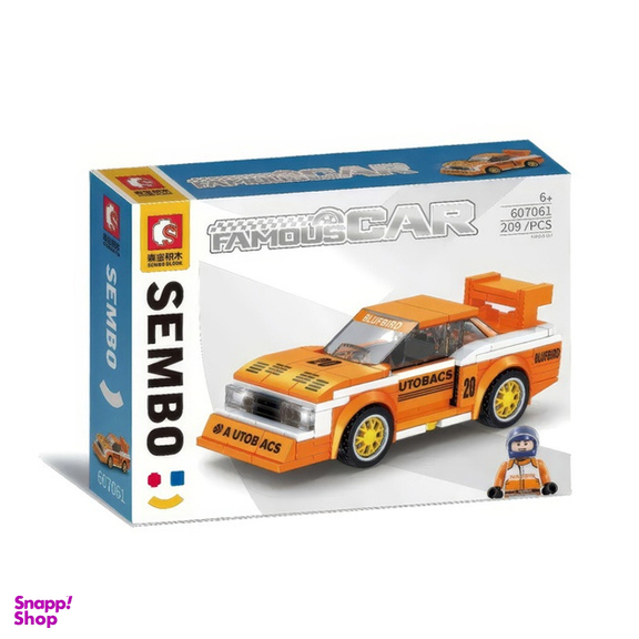 لگو 209 تکه سمبو مدل ماشین مسابقه کد 607061