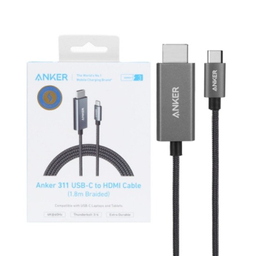 کابل تبدیل HDMI به Type-C انکر مدل Anker 311 طول 1.8 متر