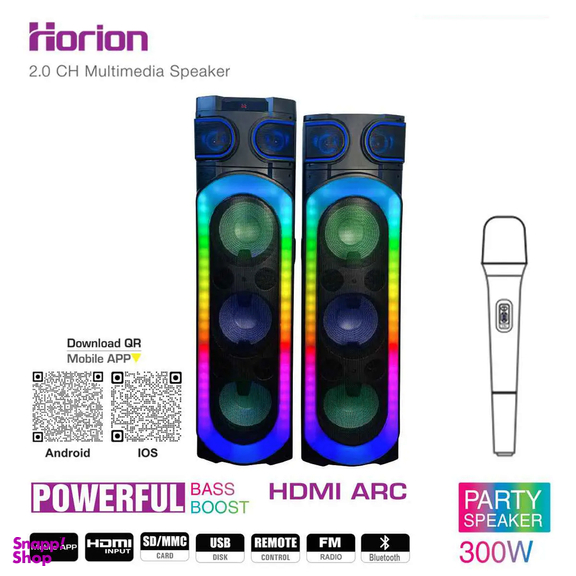 اسپیکر هوریون مدل HO3030-D10 به همراه میکروفون