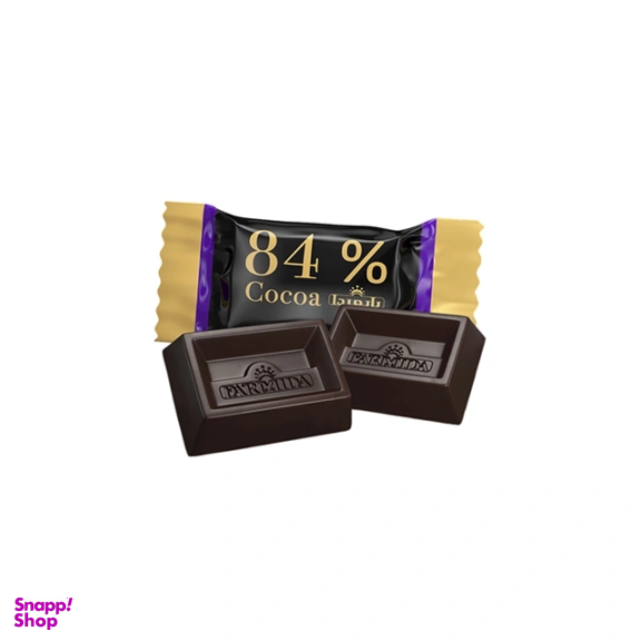 شکلات تلخ 84 درصد پارمیدا وزن 70 گرم