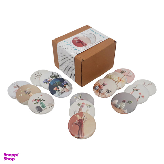 پیکسل اوریران مدل گلدان اوریگامی کد POV15 مجموعه 15عددی