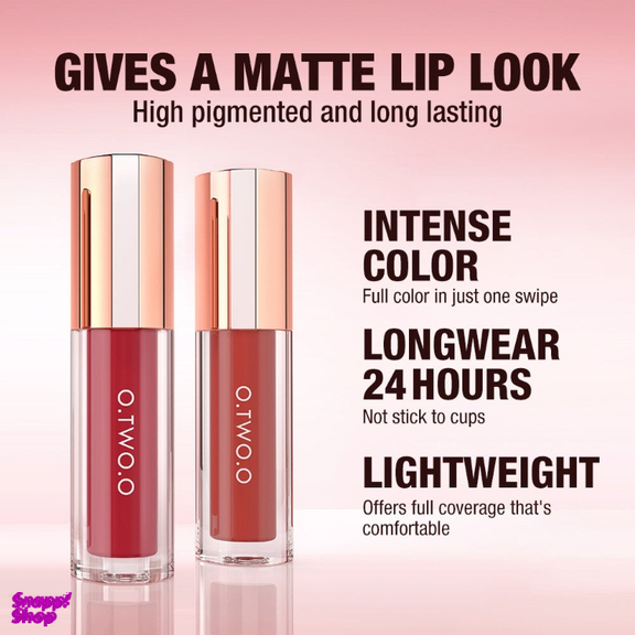 رژ لب مایع او تو او رنگ NU04 Rich Coffee