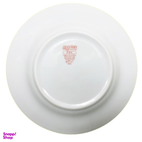 پیش دستی چینی زرین ایران مدل ایتالیا 19 فلورانس درجه 3 بسته شش عددی