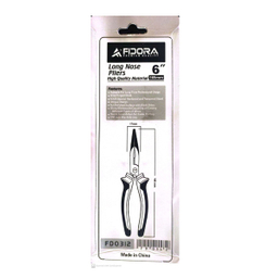 انبر دم باریک فیدورا مدل 165MM کد FD0312 سایز 6 اینچ