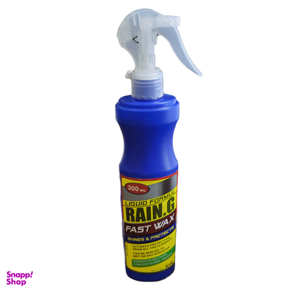 اسپری معطر تمیز کننده و براق کننده چند منظوره RAIN.G رنگ آبی حجم 300 میلی لیتر