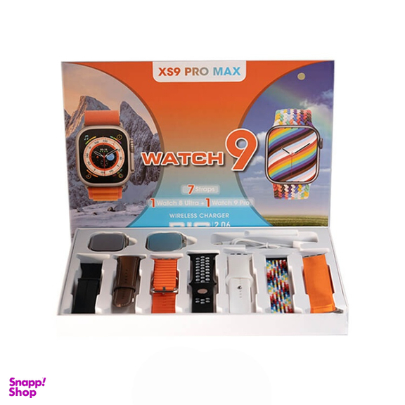 ست ساعت هوشمند دوقلو مدل XS9 Pro Max
