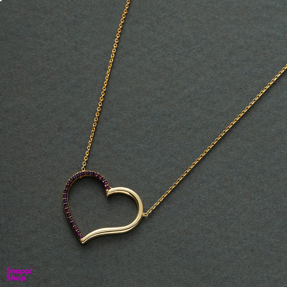 گردنبند طلا 18 عیار زنانه جواهری سون کد 2386