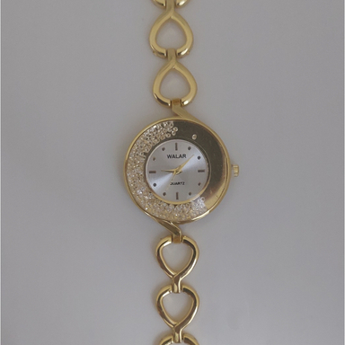 ساعت عقربه‌ای زنانه والار کد 02 رنگ طلایی