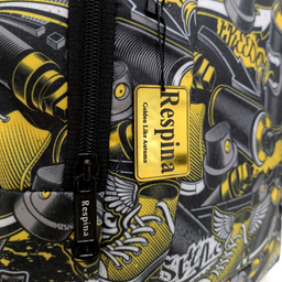 کیف مدرسه پسرانه رسپینا طرح اسپری به همراه جامدادی