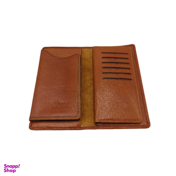 کیف پول چرم مردانه مدل کتابی کد 203