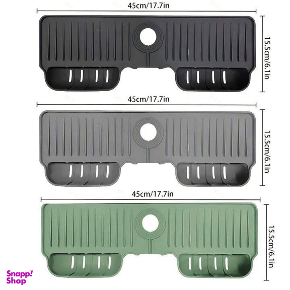 آبگیر سیلیکونی دور سینک مدل دو خورجین دار کد 48