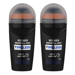 رول ضد تعریق رودیر مدل Time Less Long Lasting حجم 50 میلی لیتر مجموعه 2 عددی
