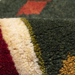 گبه دستباف سی پرشیا کد 122408 سایز 90x59 سانتی‌ متر