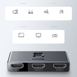 اسپلیتر HDMI باسئوس مدل HDSPHUB-01