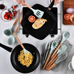 سرویس کفگیر و ملاقه 12 پارچه وون مدل KITCHEN LIFE-1007