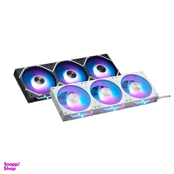 فن خنک کننده کیس مخصوص بازی ام اس آی مدل MPG EZ120 ARGB Black بسته 3 عددی
