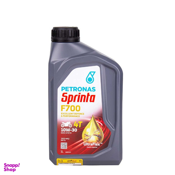 روغن موتور سیکلت پتروناس مدل 10w30 SL کد 885860 حجم 1 لیتر