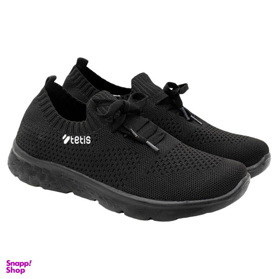 کفش پیاده روی تتیس مدل روما رنگ مشکی