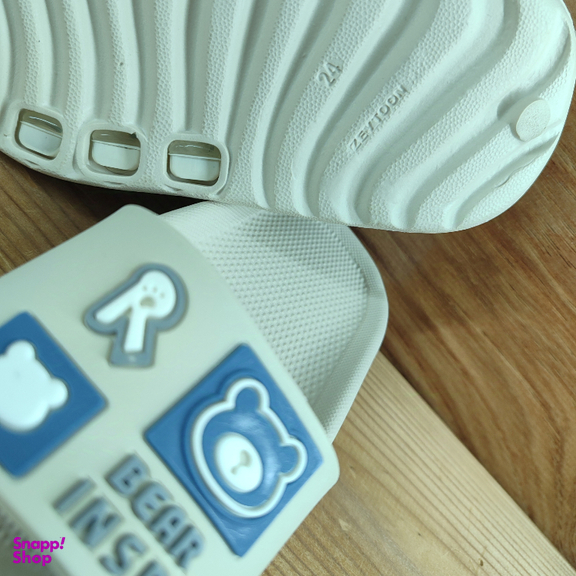 دمپایی بچگانه زیتون مدل الیت رنگ کرم