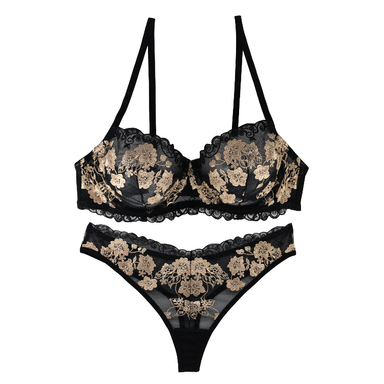 ست شورت و سوتین زنانه برتا کد 2420MZ رنگ مشکی