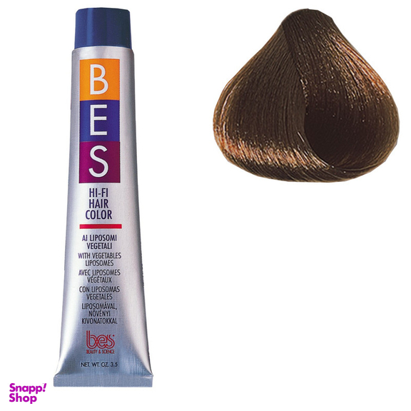 رنگ موی بس سری Natural مدل Dark Blonde شماره 6.0 حجم 100 میلی لیتر
