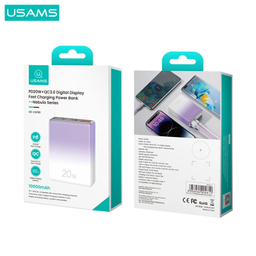 پاوربانک یوسمز مدل US-CD192-22.5W ظرفیت 10000 میلی آمپر ساعت