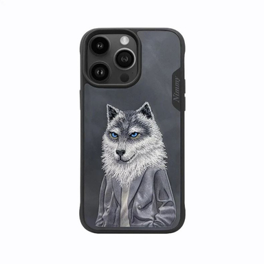 کاور گوشی موبایل نیمی مدل Gray WOLF مناسب اپل iPhone 14 Pro