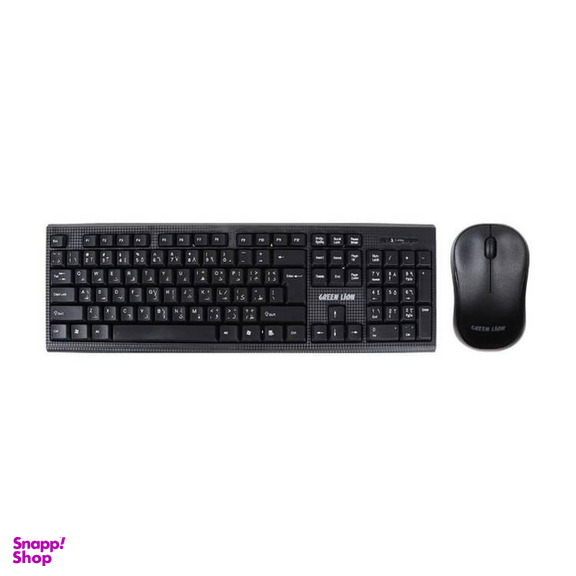 ماوس و کیبورد بی سیم گرین لاین مدل GNWS24GKEYM