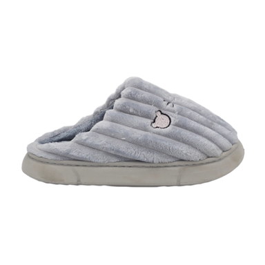 دمپایی حوله ای کد 6788 رنگ خاکستری روشن