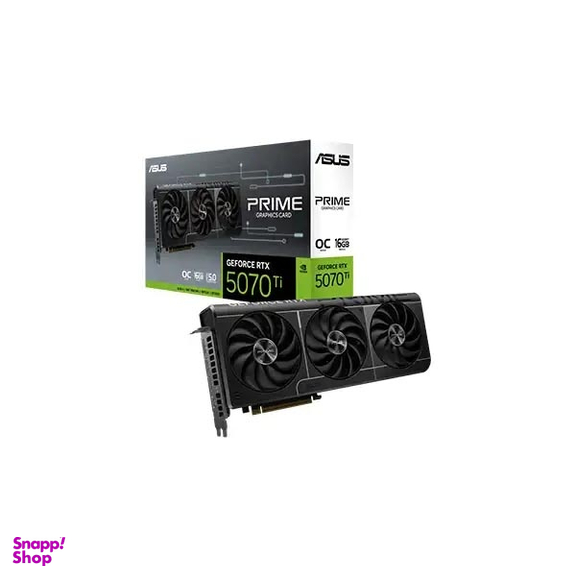 کارت گرافیک ایسوس مدل PRIME RTX 5070 Ti 16GB OC