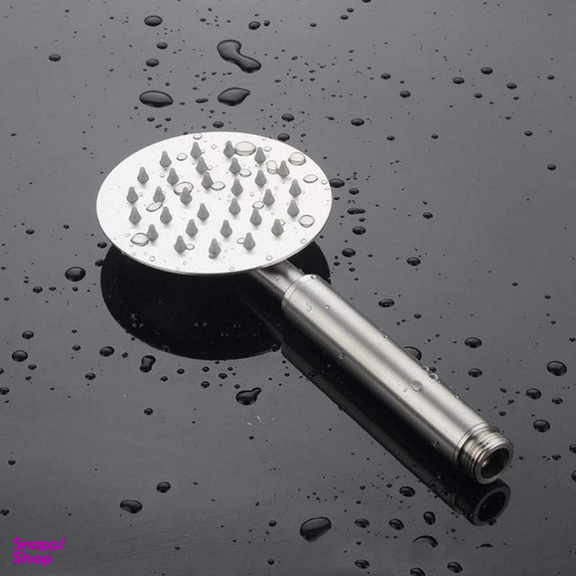 سردوش حمام پاپیروس مدل استیل New-Classic مجموعه دو عددی