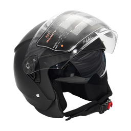 کلاه کاسکت بدون فک فلش مدل 852 matt black