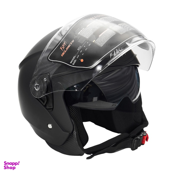 کلاه کاسکت بدون فک فلش مدل 852 matt black