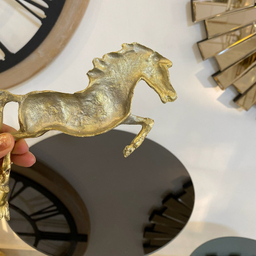 دکوری برنجی اسب مدل Asb20.829