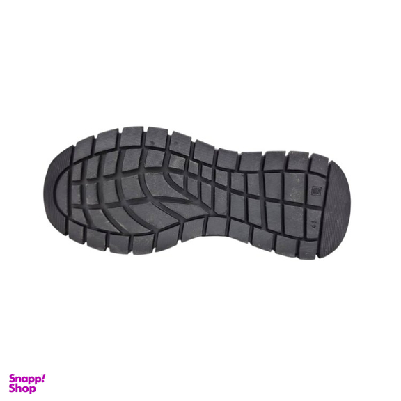کفش طبی مردانه چرم ریباری مدل R100 رنگ مشکی