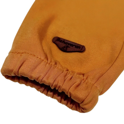 شلوار نوزادی به آوران طرح هورام رنگ نارنجی