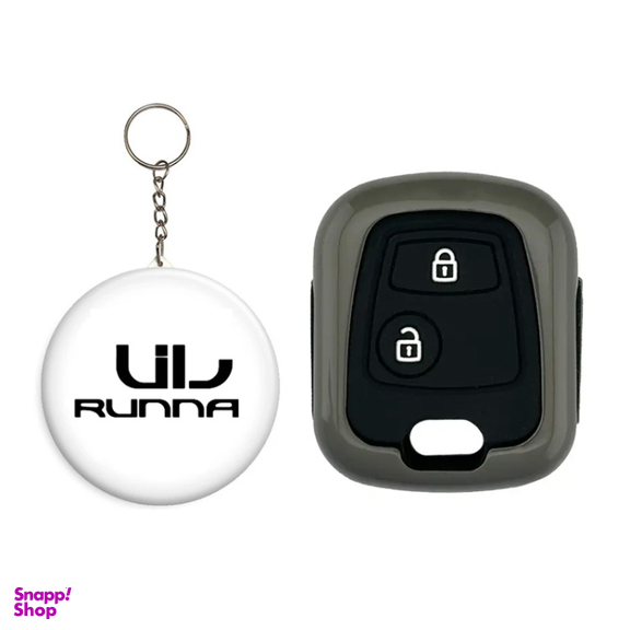 کاور سوئیچ خودرو کالانیکس مدل COV-RANA-10402 طرح فلزی به همراه جاسوئیچی مناسب برای رانا