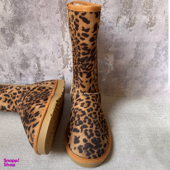 بوت زنانه مدل پلنگی