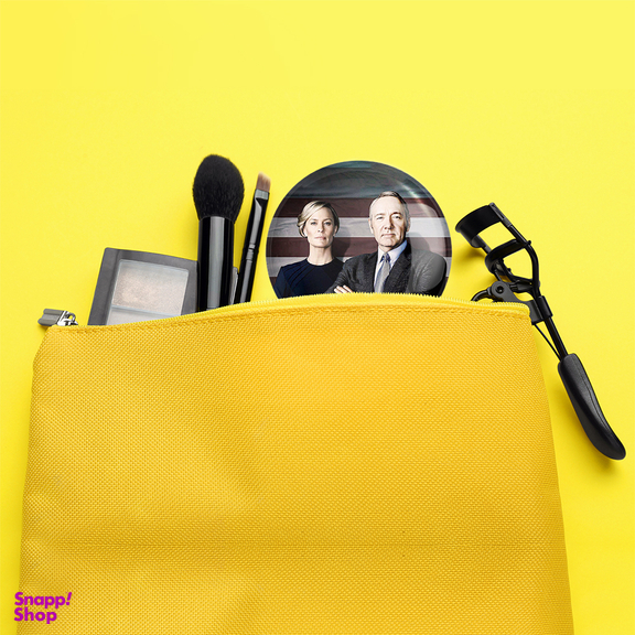 آینه جیبی خندالو طرح سریال House Of Cards مدل تاشو کد 28154