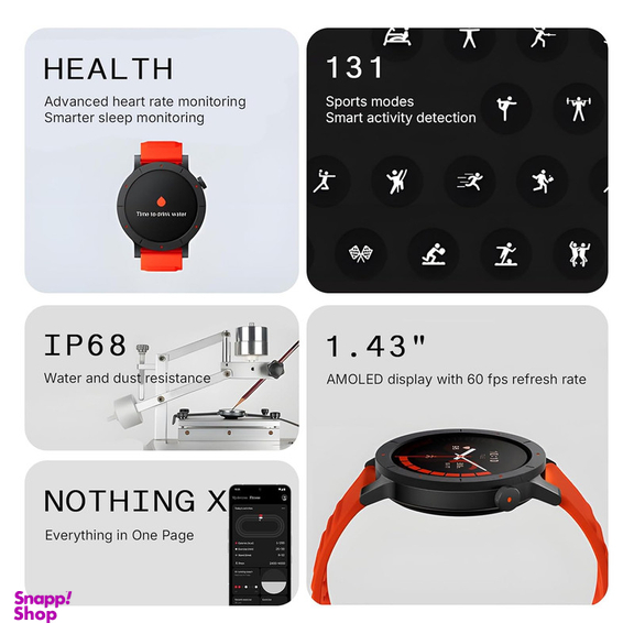 ساعت هوشمند ناتینگ مدل CMF Watch 3 Pro