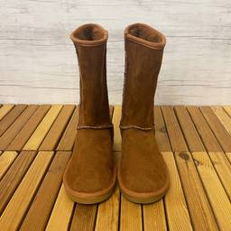 بوت زنانه طرح آگ کد 01 رنگ شتری