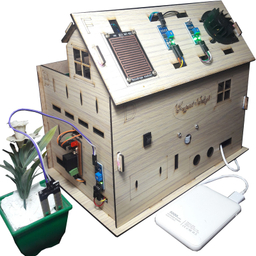 کیت آموزشی مهندسیکا مدل خانه هوشمند ریموت کنترل IOT home-022