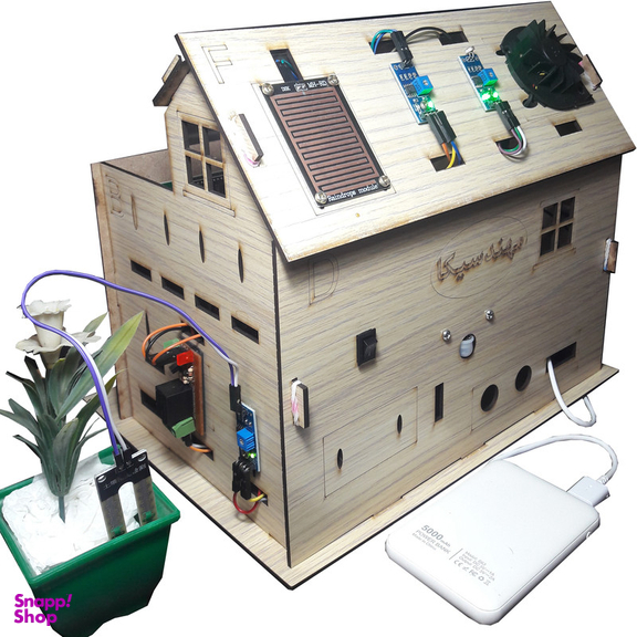 کیت آموزشی مهندسیکا مدل خانه هوشمند ریموت کنترل IOT home-022