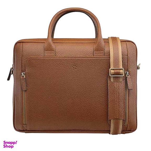 کیف اداری مردانه نوین چرم مدل آبریل کد Fd- BE4886